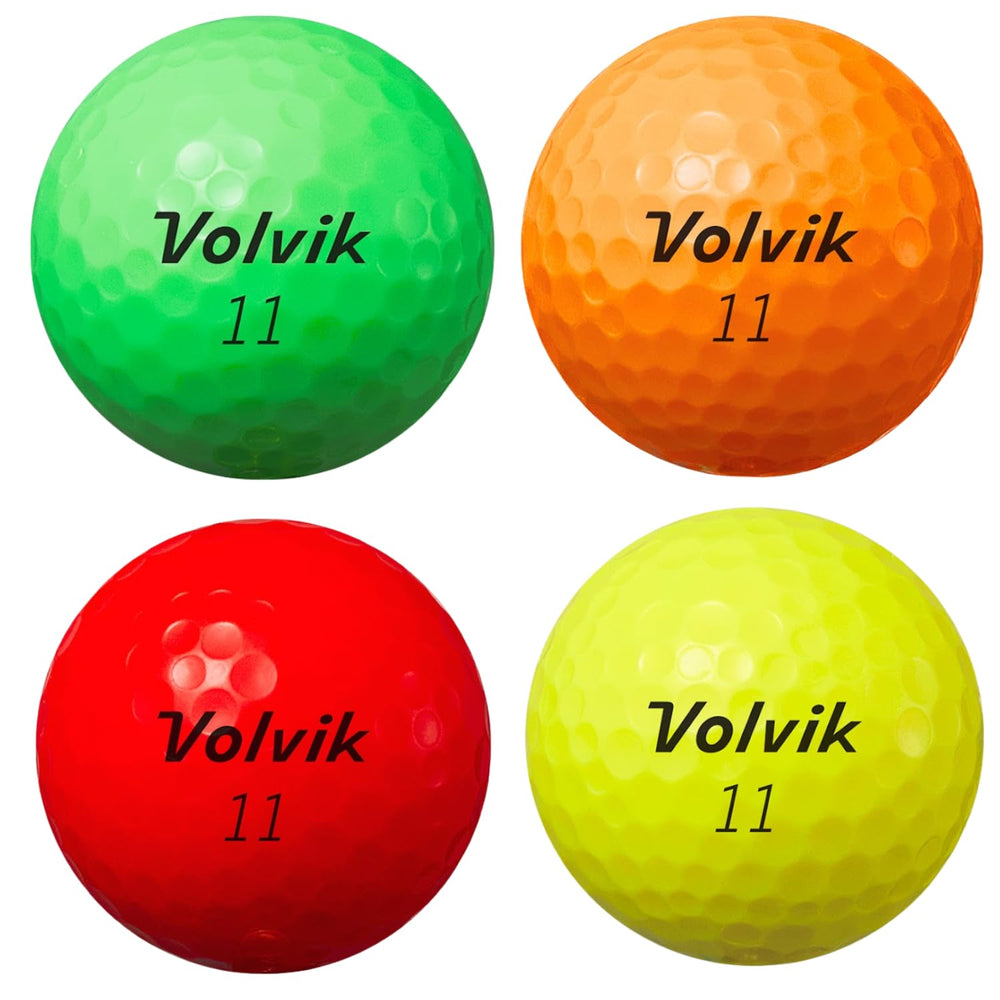 Volvik ball in flight from a drive illustrating higher launch and extended distance
