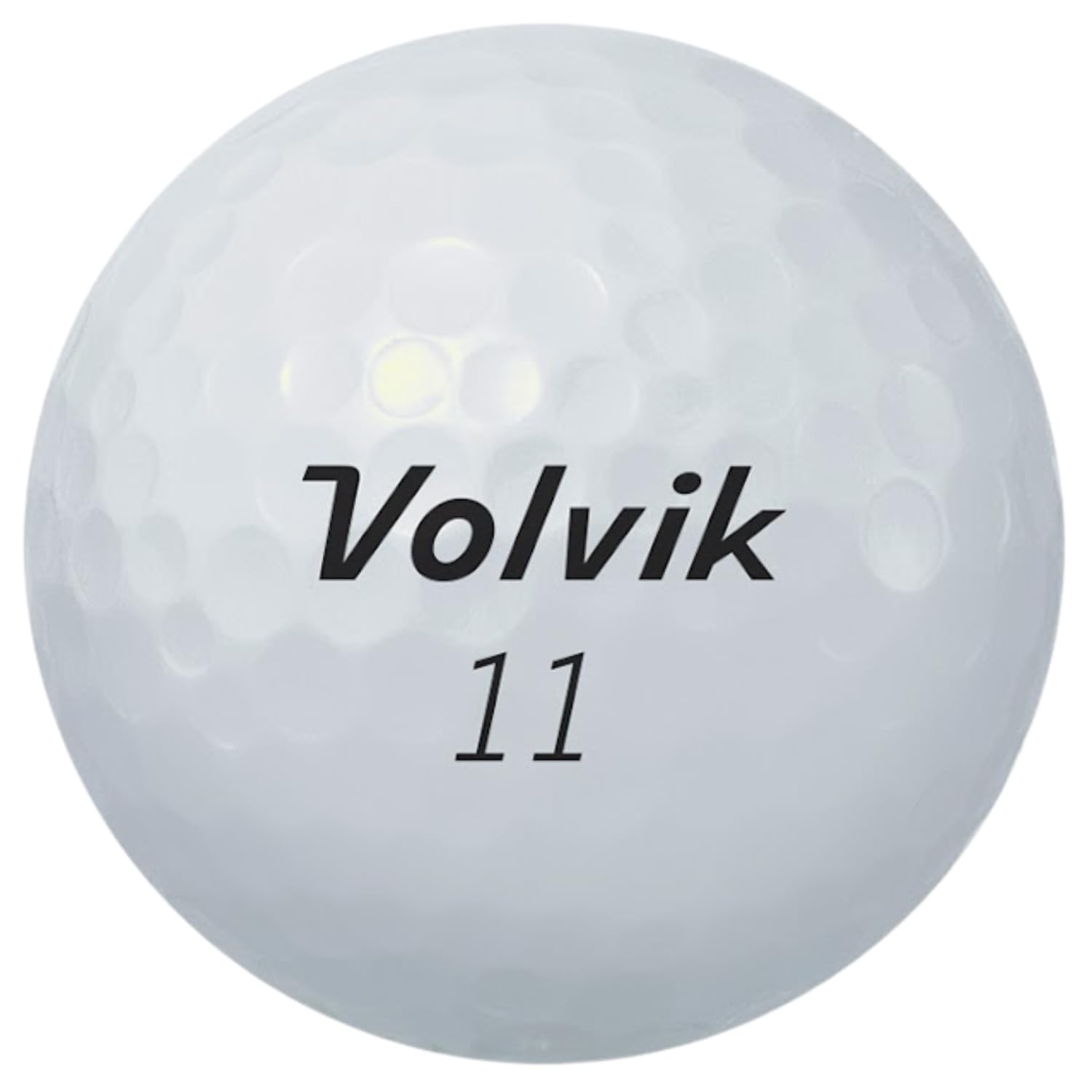 Volvik Power Soft in play off the tee demonstrating higher launch and distance