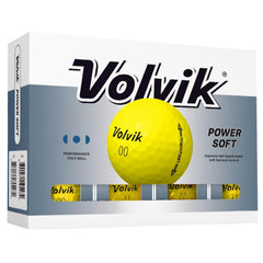 Volvik Power Soft yellow front packaging showing brand and high-visibility benefit