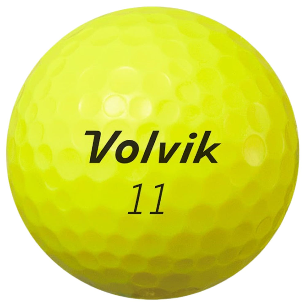 Volvik Power Soft ball in flight from driver illustrating longer, stable distance
