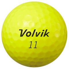Volvik Power Soft ball in flight from driver illustrating longer, stable distance