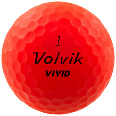 Close-up of Volvik Vivid Matte texture highlighting non-glare surface for improved visibility