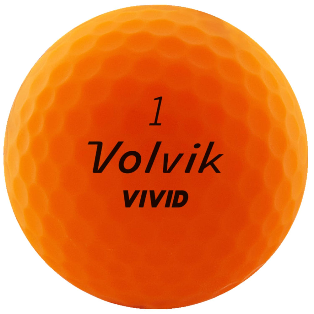 Volvik Vivid matte finish close-up showing textured coating for reduced glare and longer color life