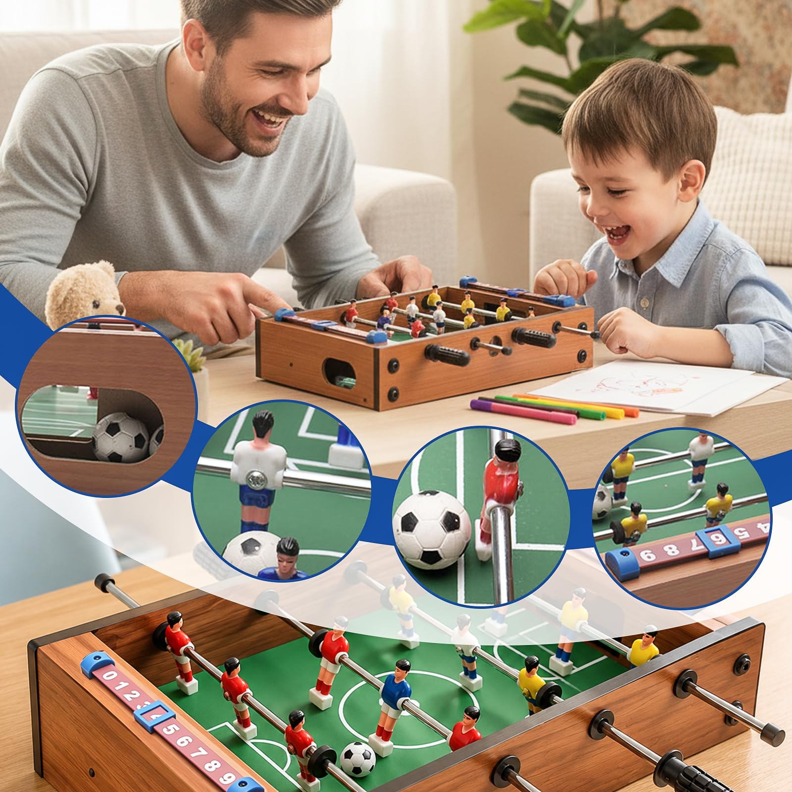 Vornetil smooth playing surface with ball demonstrating consistent roll benefit