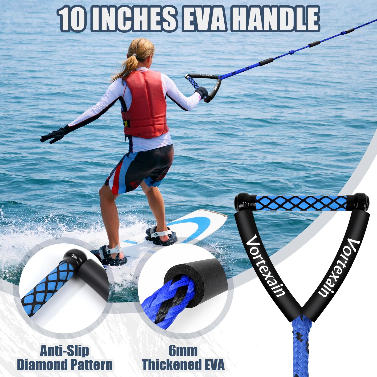 Vortexain mesh storage bag with rope and neoprene keeper for neat transport