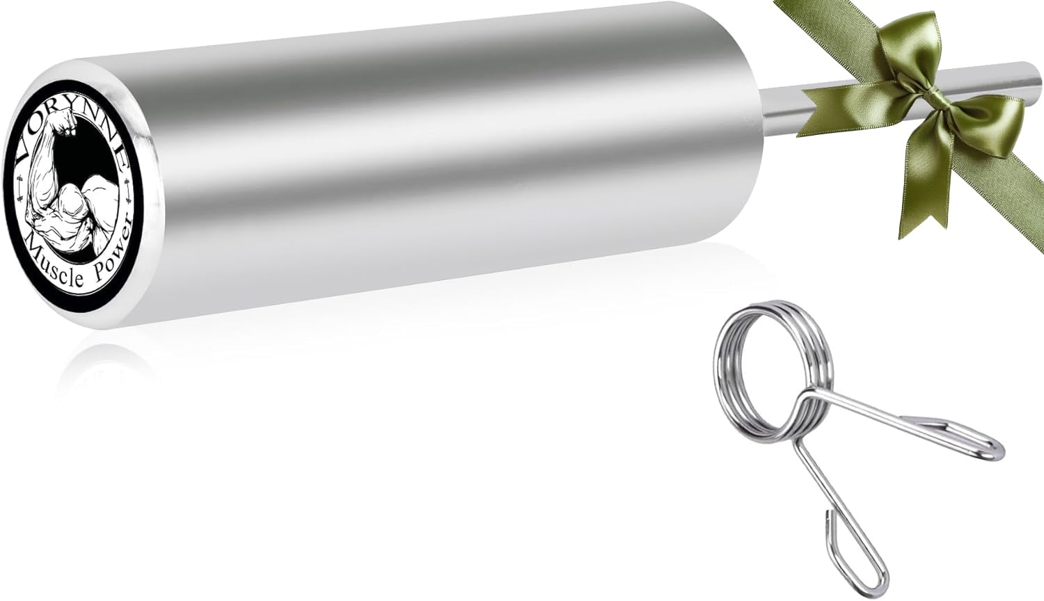 Vorynne front view of pin extender showing solid steel construction and secure fit