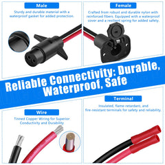 Vowish installed on bow panel demonstrating tidy, accessible hookup
