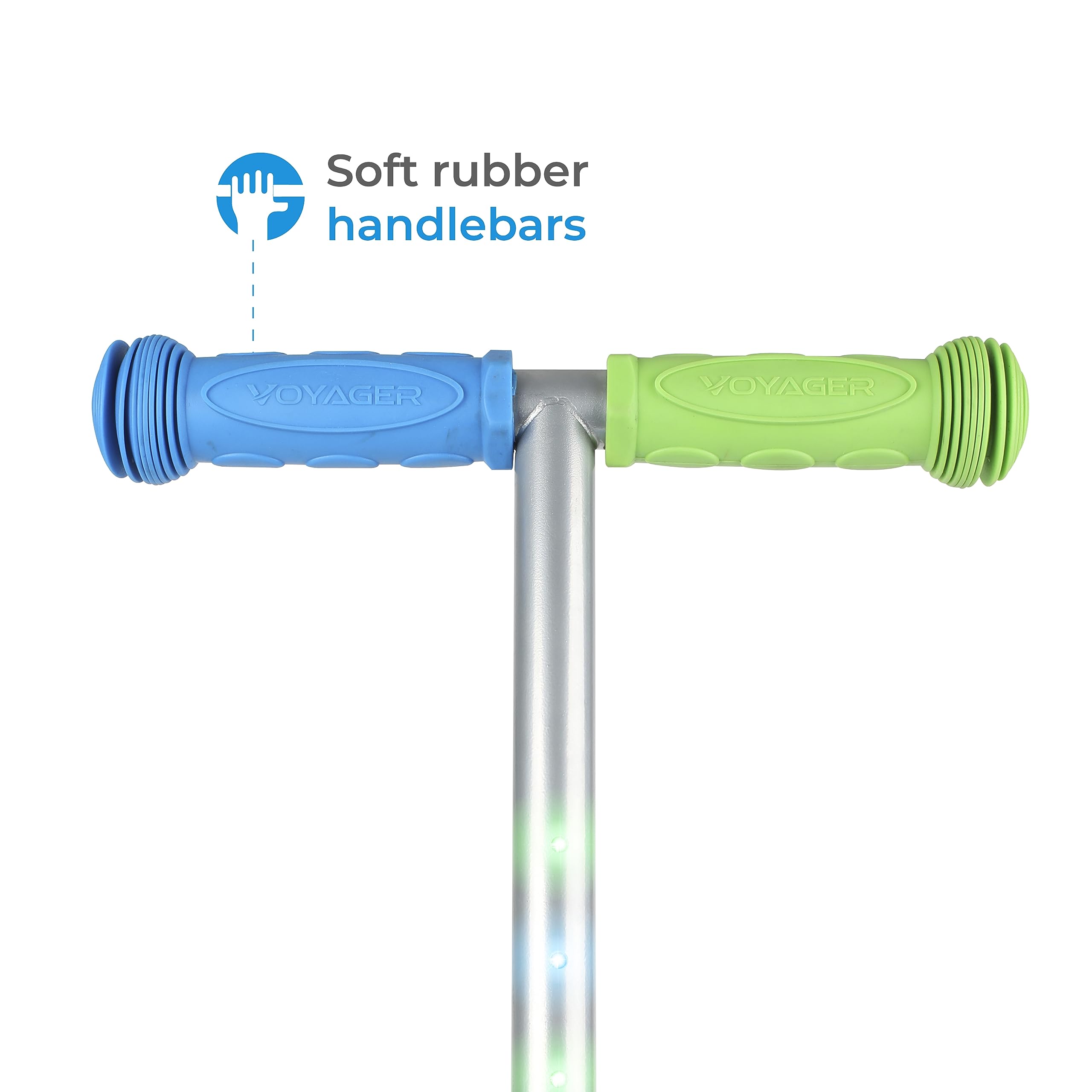 Voyager textured deck detail giving secure grip and confidence while riding