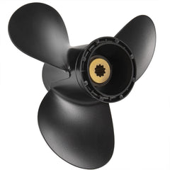 VQPROPs front view propeller showing full 9 1/4" profile and benefit of right-fit replacement