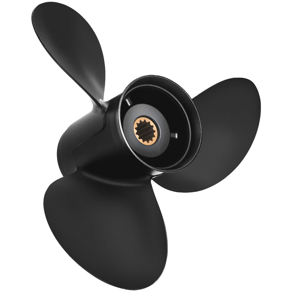 VQPROPs front view of propeller showing blades and fit for smooth thrust