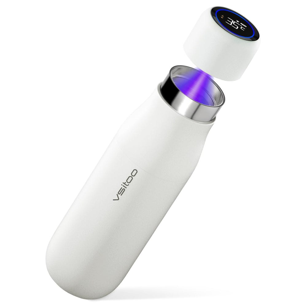 VSITOO S1 front view with closed cap showing compact design and carry convenience
