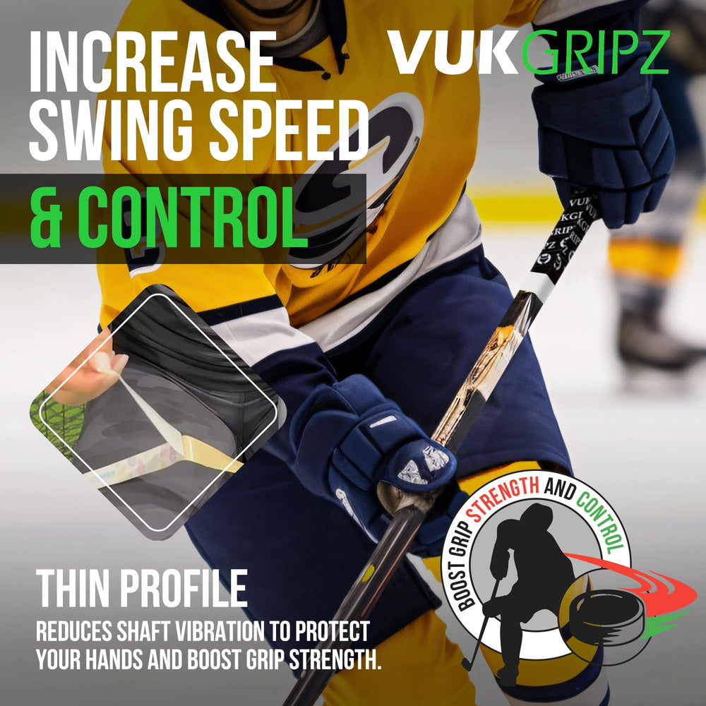 VukGripz beside a ruler for scale demonstrating thin profile and minimal bulk