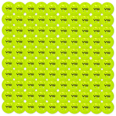 Vulcan VPRO Flight front packaging shows hi‑vis green balls and pack labeling for quick choice