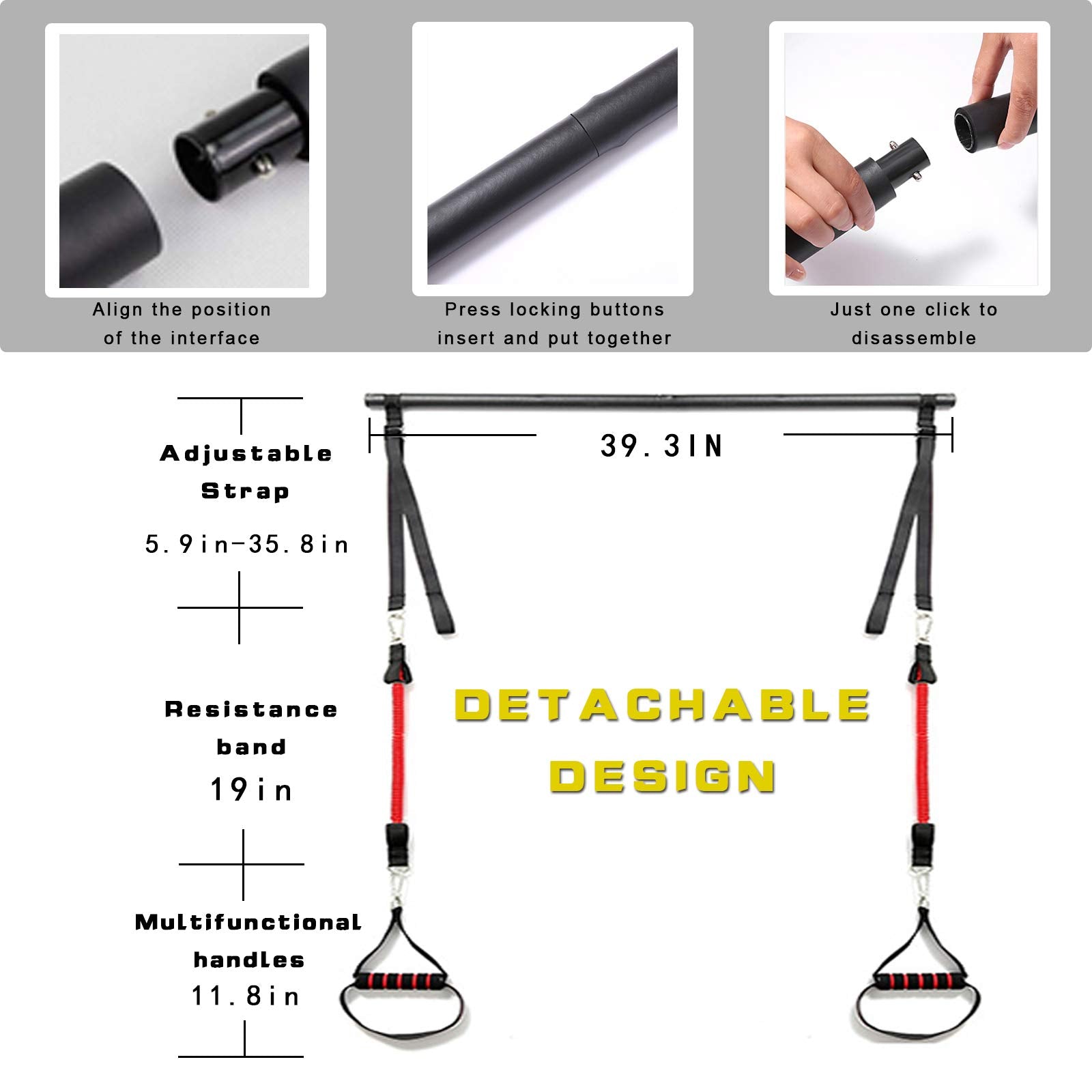 VWMYQ label and carabiner connection highlighting reinforced safety