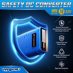VYYOKMU aluminum housing closeup highlighting corrosion resistance and heat dissipation