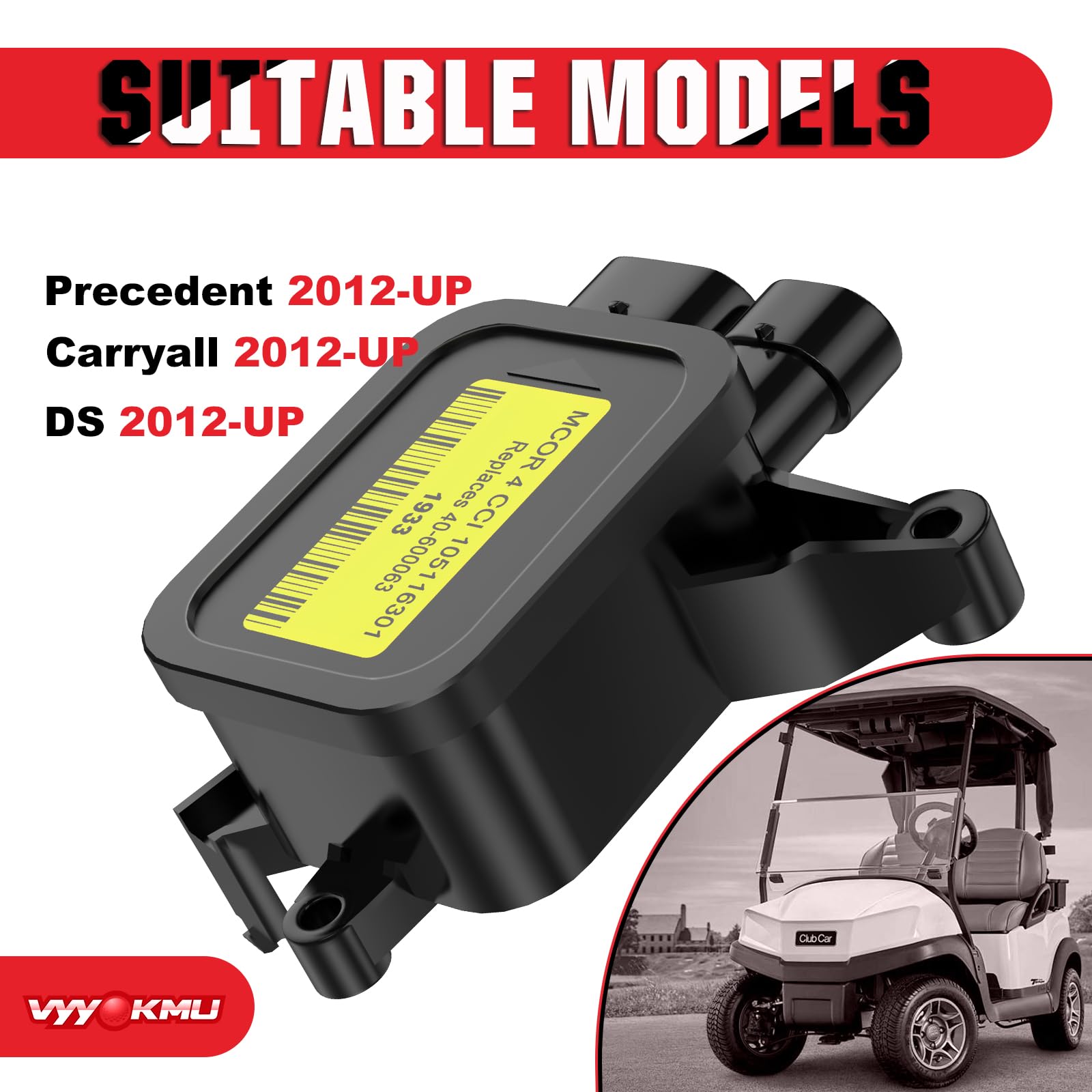 VYYOKMU MCOR 4 connector detail highlighting OEM-style plug for easy installation benefit