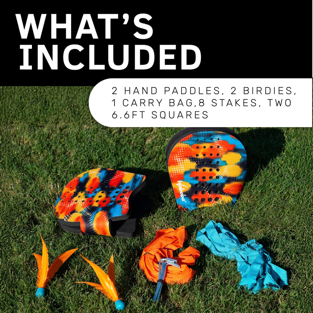 Waboba game in play backyard action encouraging active family fun