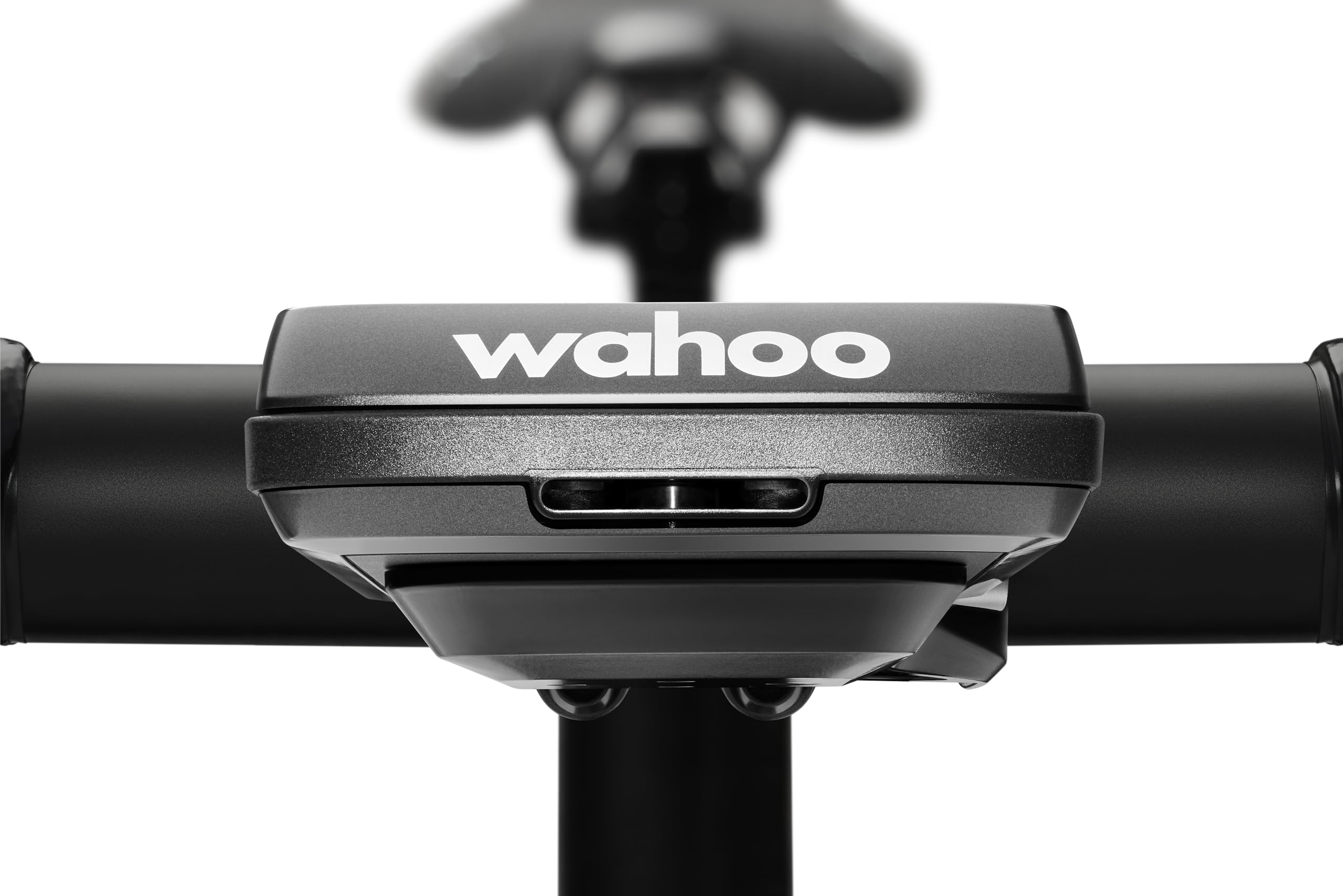 Wahoo ELEMNT ACE mounted on handlebars showing in-ride visibility