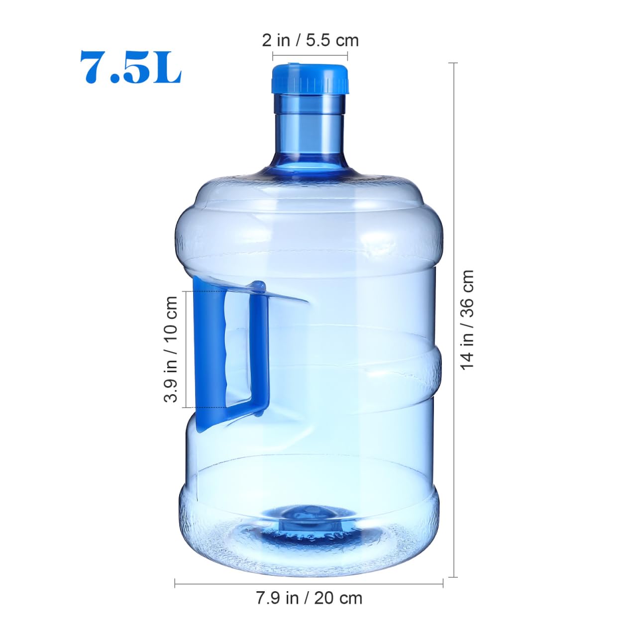 Wakauto wide-mouth top view illustrating easy filling and simple cleaning access