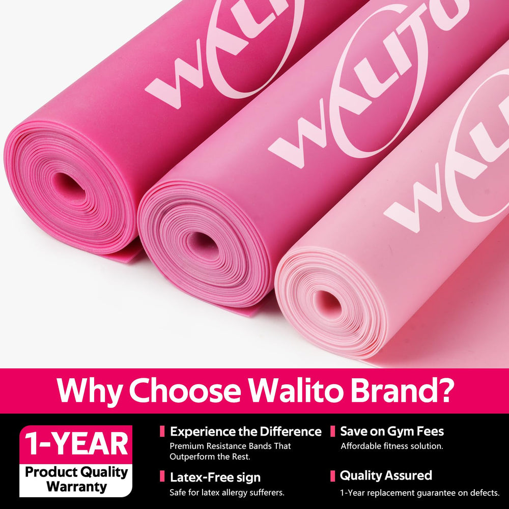 WALITO close-up of rubber band texture highlighting durable non-latex material