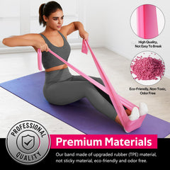 WALITO resistance bands neatly packed inside compact carry bag for travel