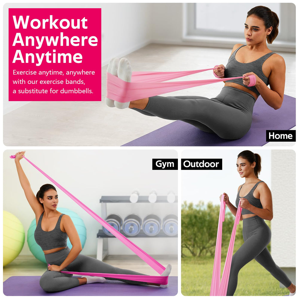 WALITO three bands stacked to show different thicknesses and resistance levels