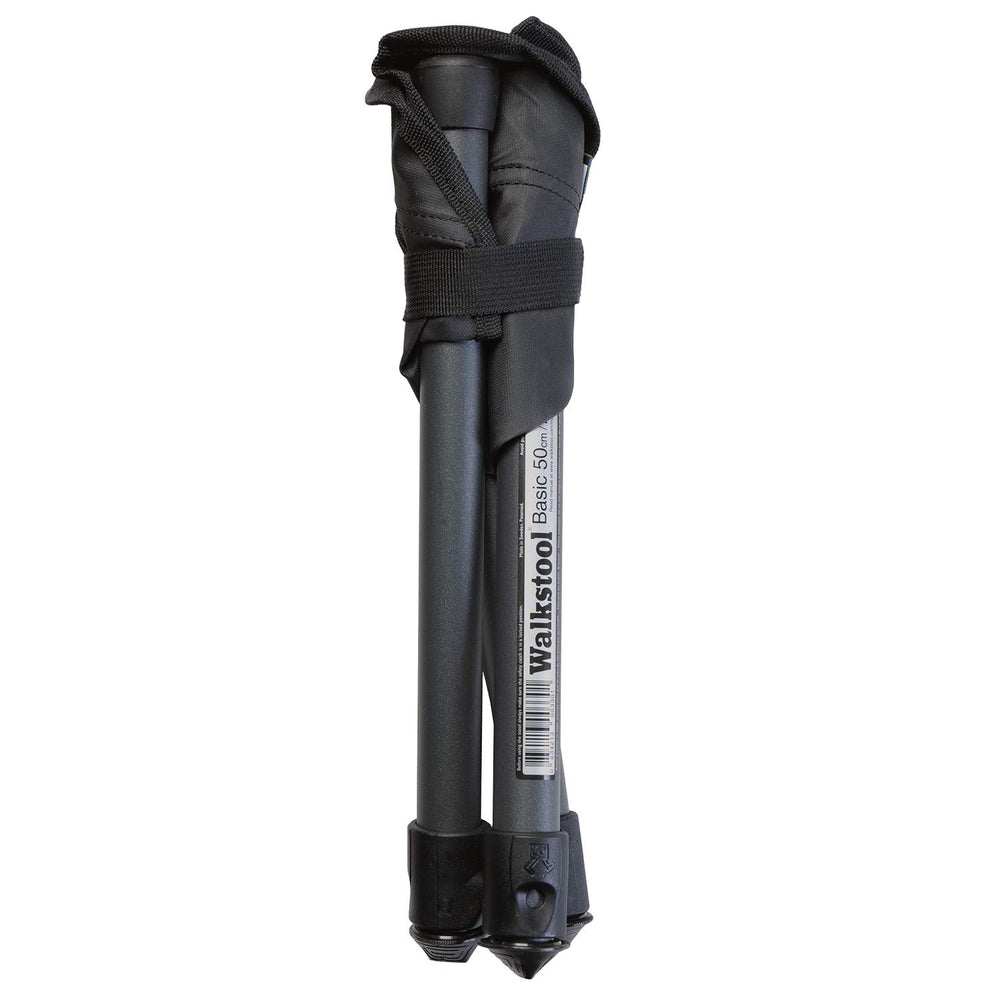 Walkstool folded compact for easy carry, Walkstool portability benefit