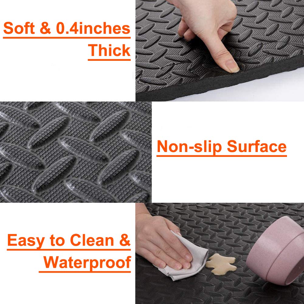 Walsai border edge attached to tile for finished perimeter protection