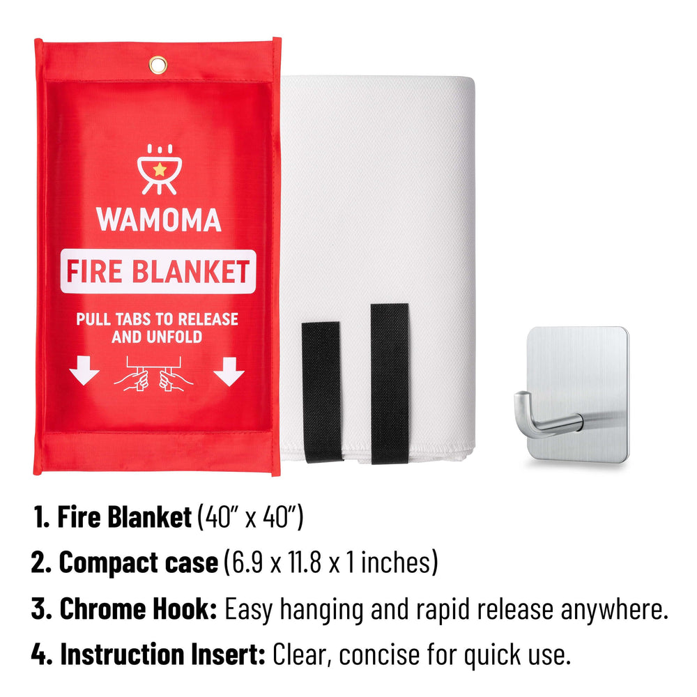 Wamoma material detail showing silicone coating and high-temp durability