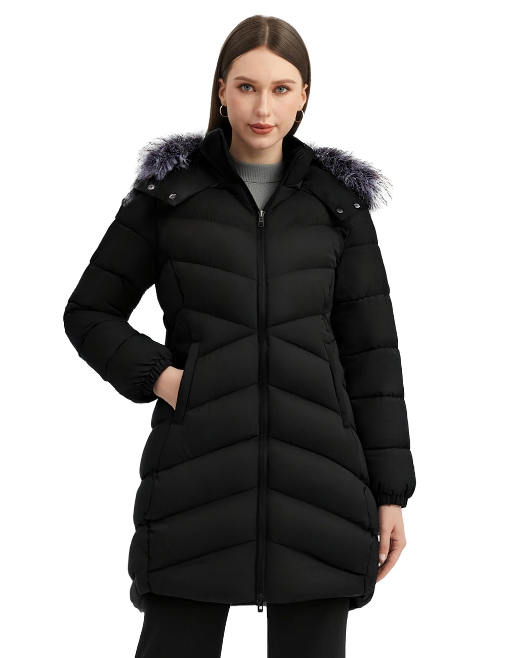 wantdo hood detail highlighting water-resistant shell and added weather protection