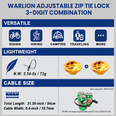 WARLION detail of plastic-coated stainless-steel strap showing durable scratch protection