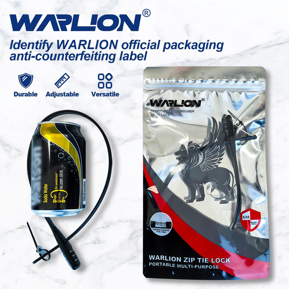 WARLION two-pack inside backpack in a travel scene for on-the-go deterrence