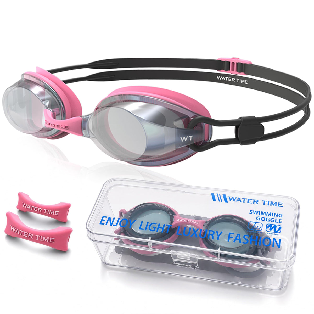 WATER TIME front view showing compact racing fit and sleek styling benefits performance