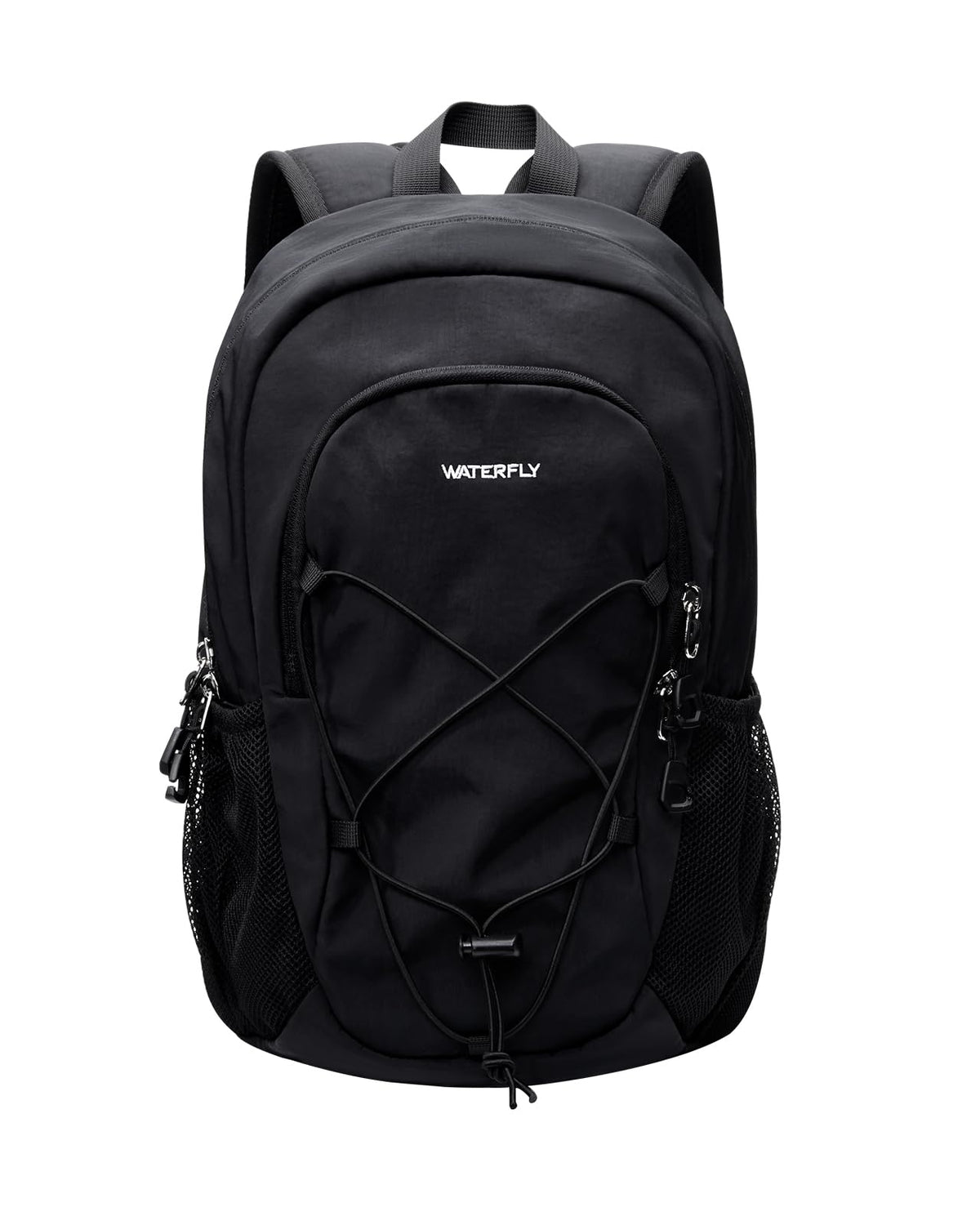 WATERFLY front view showing compact design and easy-access pockets