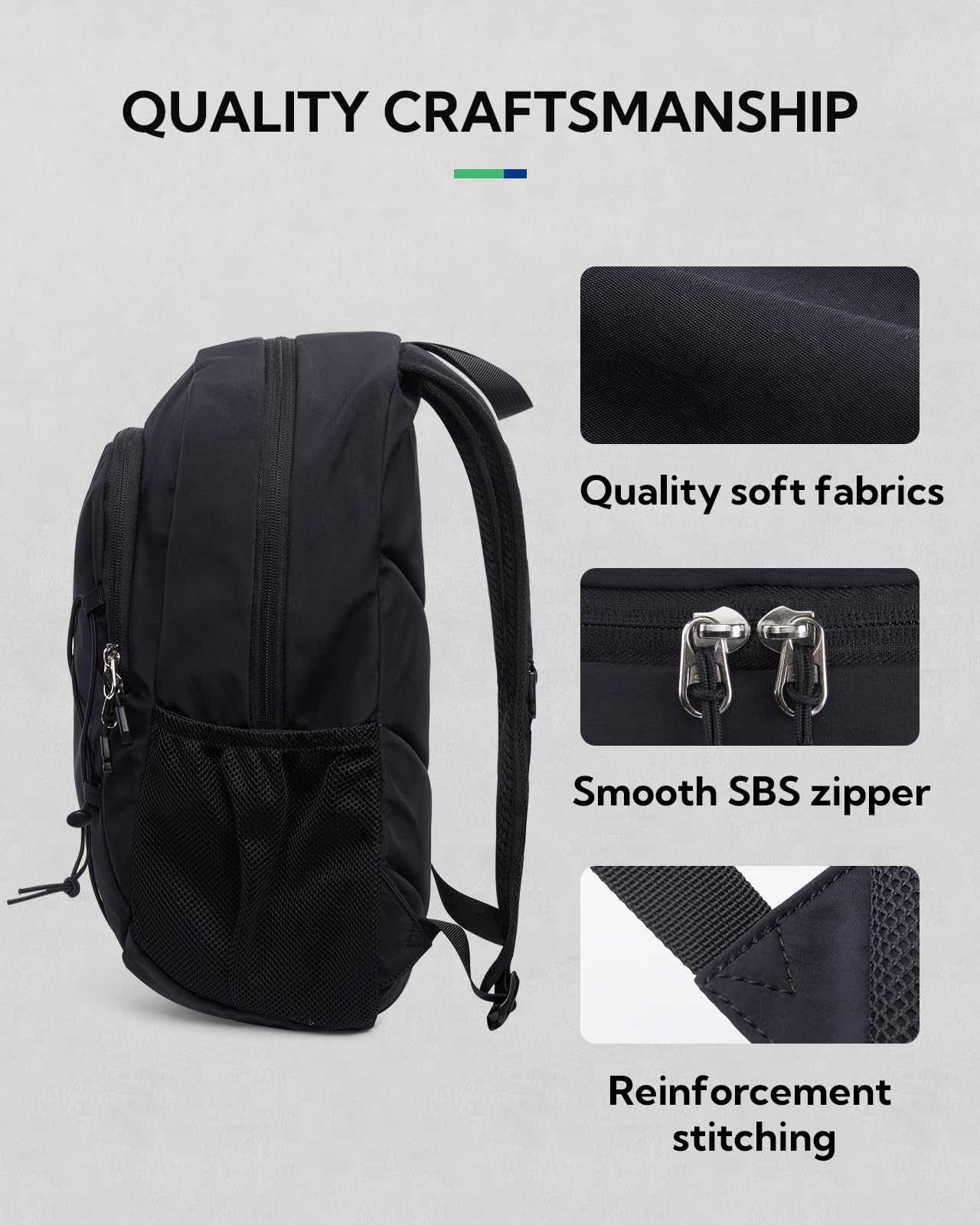 WATERFLY padded shoulder strap closeup for comfortable carrying