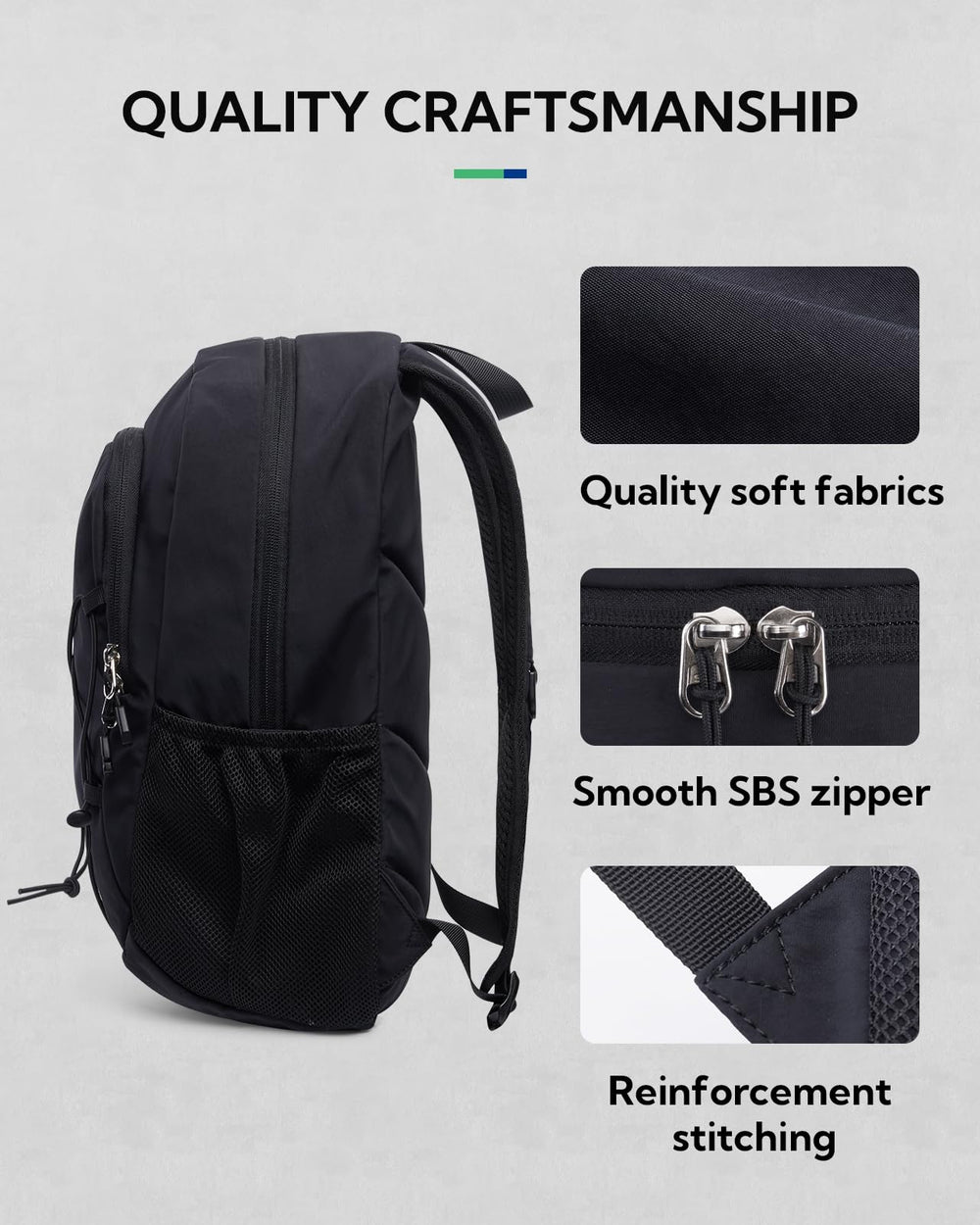 WATERFLY padded shoulder strap closeup for comfortable carrying