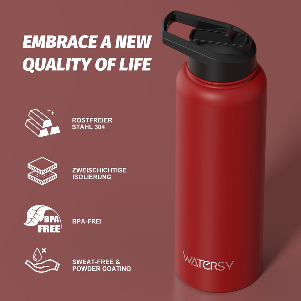WATERSY reusable stickers applied showing personalization benefit