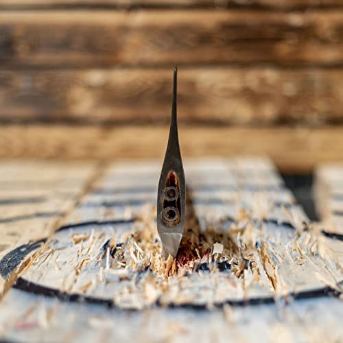 WATL round hickory handle close-up showing smooth grip and trim-friendly design benefit