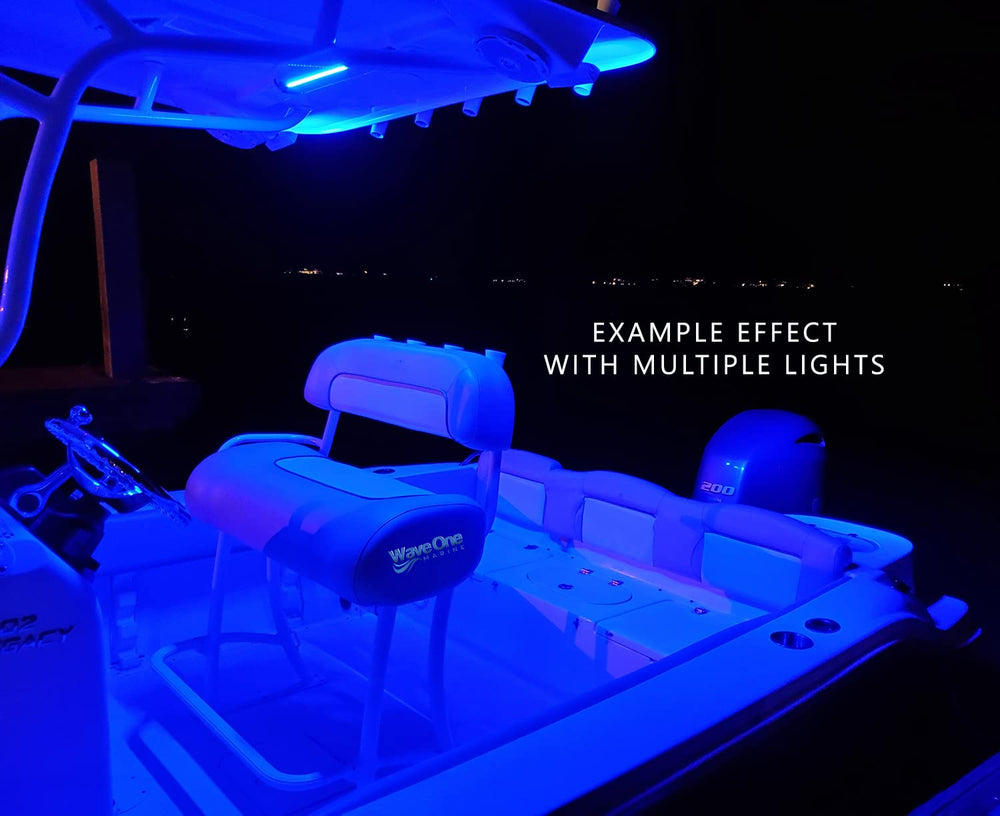 Wave One Marine internal driver view showing simplified two-wire installation benefit