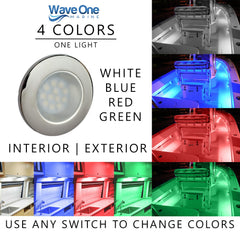 Wave One Marine stainless bezel close-up highlighting corrosion resistance benefit
