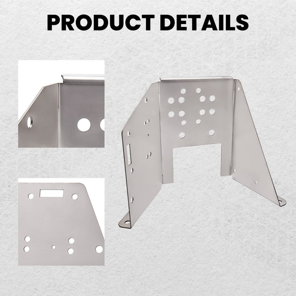 Waverspeed bracket next to ruler showing dimensions for fit confirmation