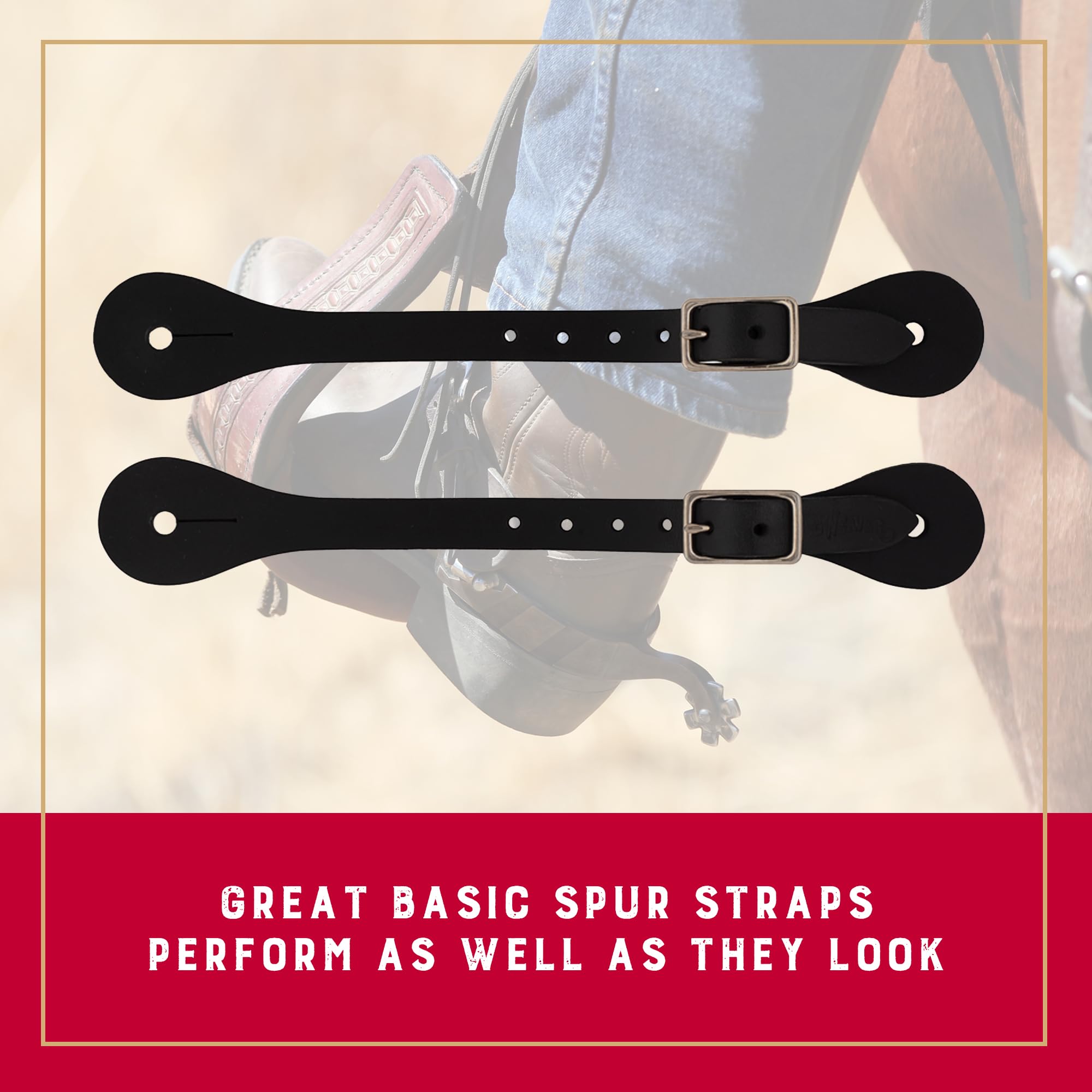 Weaver Equine close-up of nickel-plated buckle showing secure fastening benefit