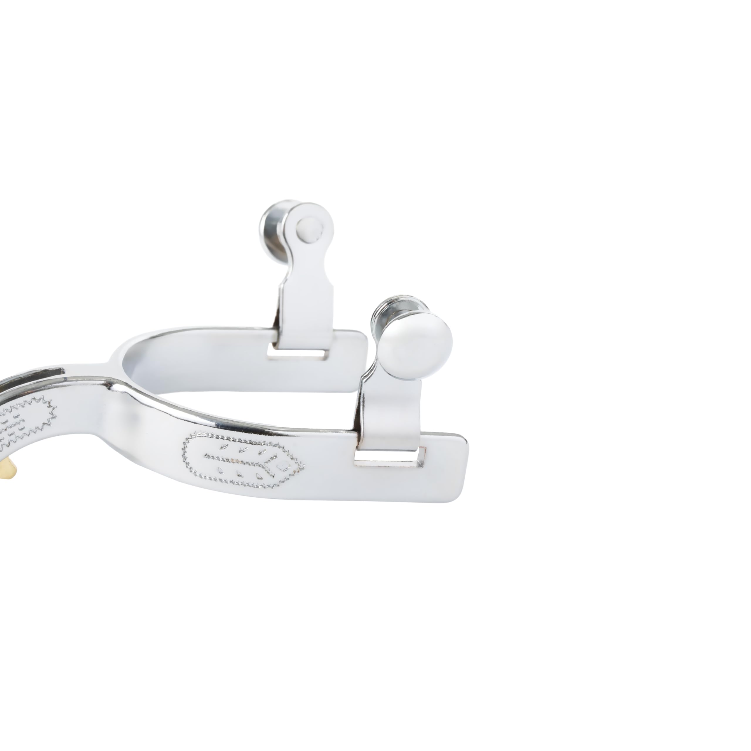 Weaver Equine close-up of engraved band highlighting decorative detail and durability