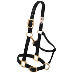 Weaver Equine close-up of solid brass hardware for corrosion resistance