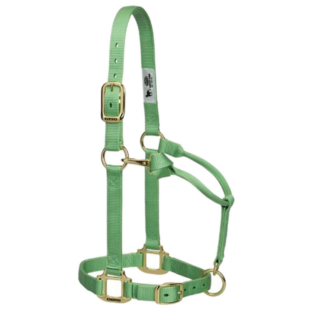 Weaver Equine triple-ply cheek detail showing reinforced strength benefit