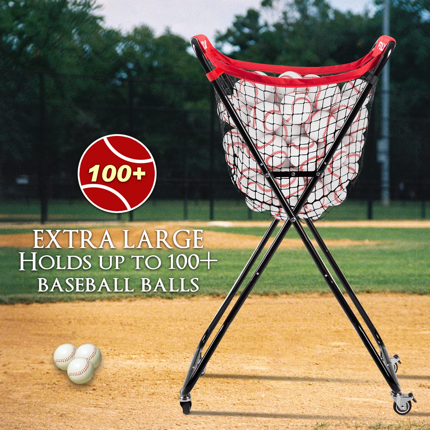 WEEPALM caddy beside an adult showing 39-inch height ergonomic benefit