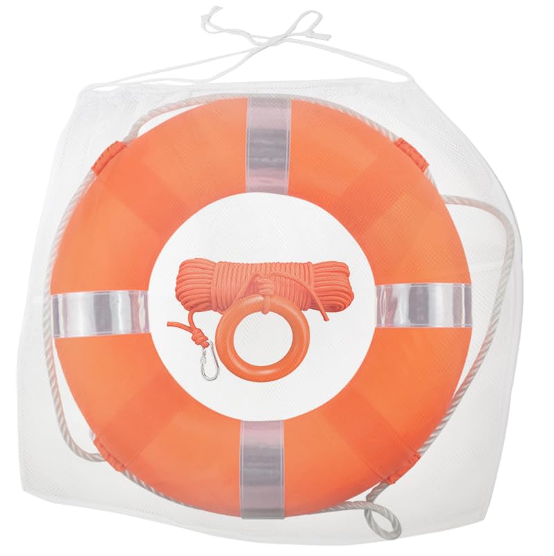 WeiliGrove orange preserver front view showing bright color and quick-access benefit