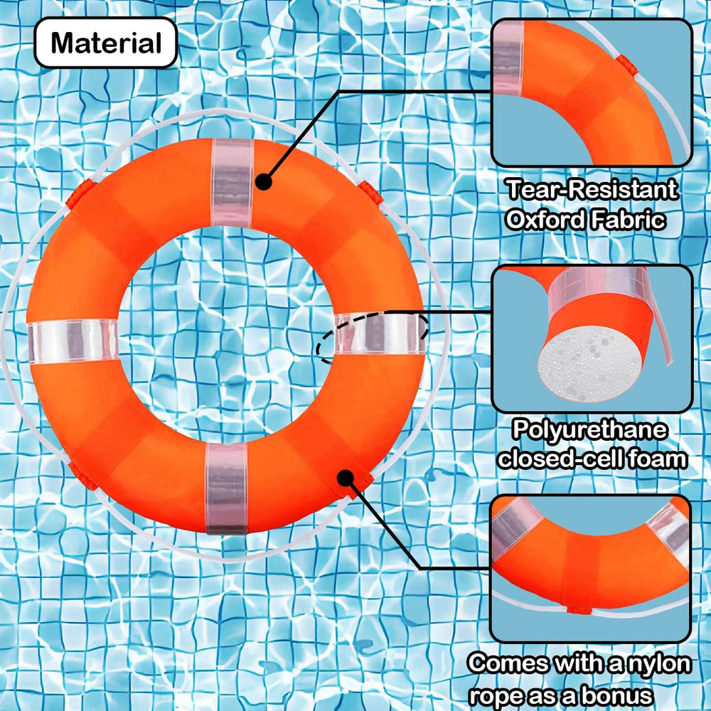 WeiliGrove floating rope and hand grip detail ensuring secure throw and retrieval