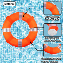 WeiliGrove floating rope and hand grip detail ensuring secure throw and retrieval