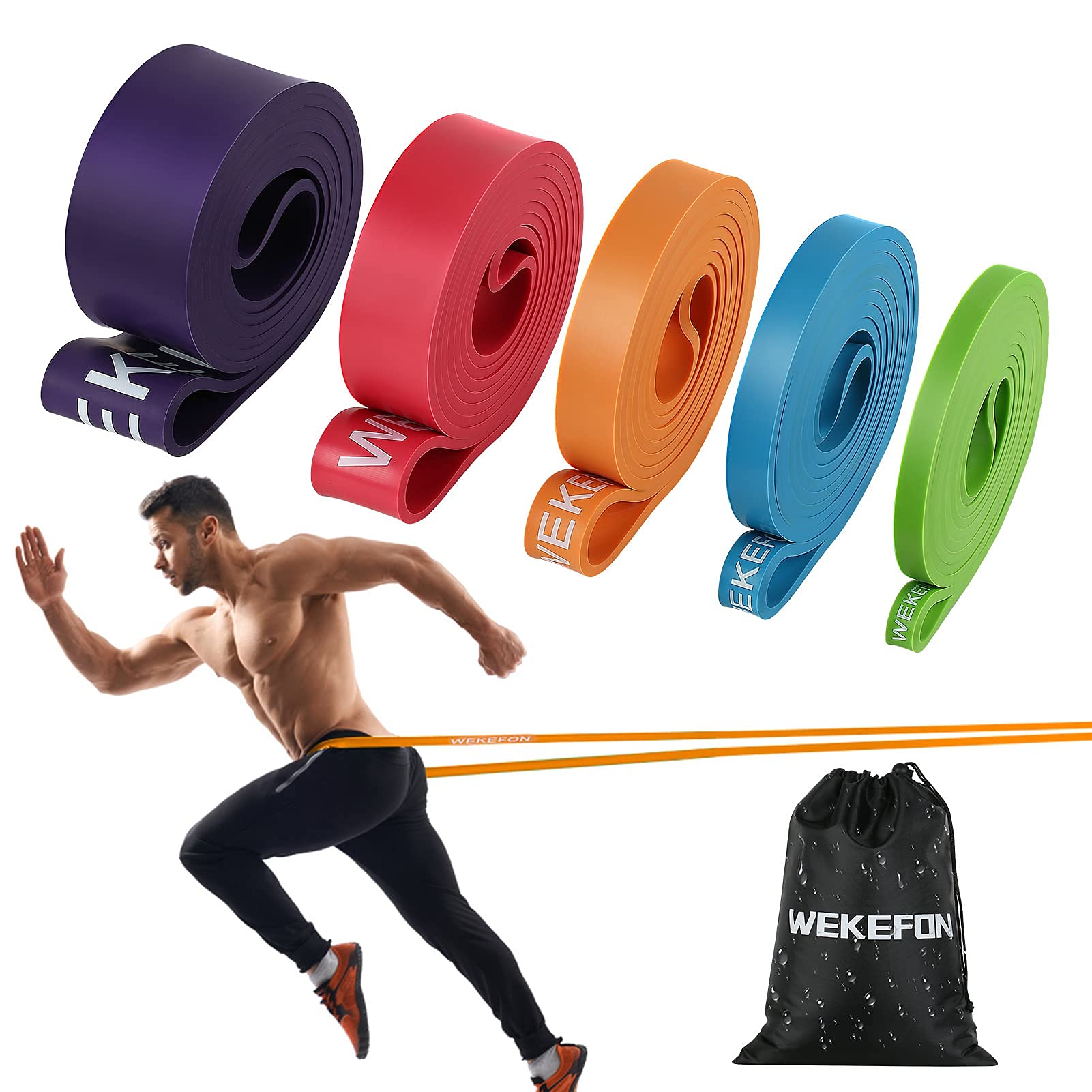WEKEFON set in a home gym lifestyle scene illustrating versatile use across workouts